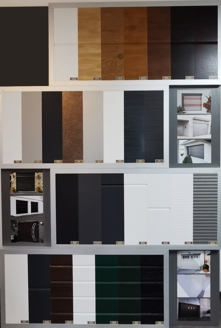 Garagentore neue Farben & Muster | Metallbau Egger